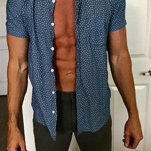 J. Crew Short Sleeve Dress Shirt